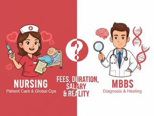 Nursing vs MBBS: 2026 Comparison of Fees, Duration, Salary & Career Reality