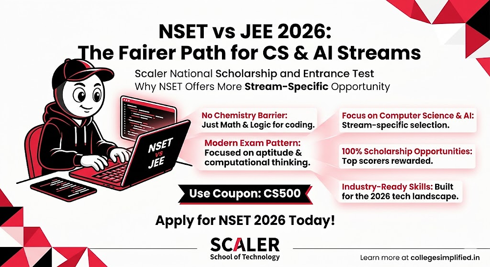Nset Device Scalar NSET vs JEE 2026: Why NSET is the Fairer Entrance for Computer ...