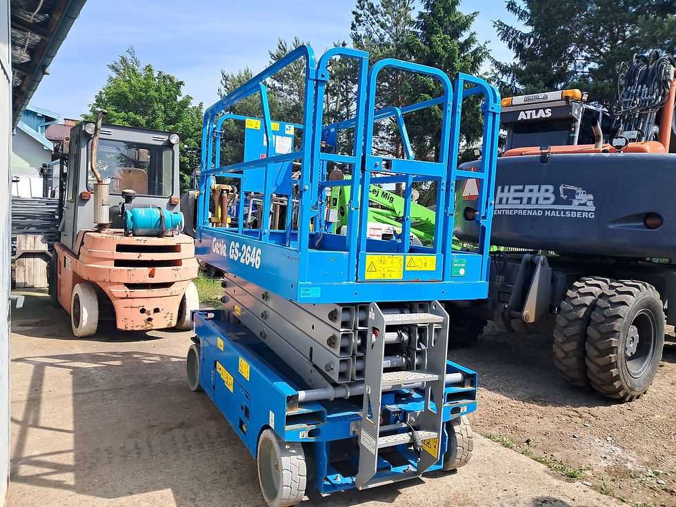 Miniatura: Podnośnik nożycowy Genie GS 2646 , rok 2020