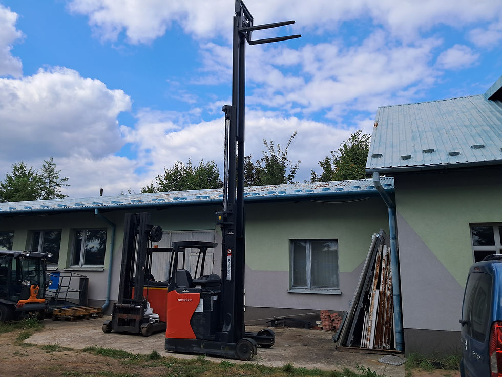 Thumbnail: wózek widłowy wysokiego składowania Linde R20-01 , 2014r , 6,70m