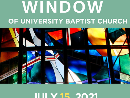 The Window: July 15, 2021