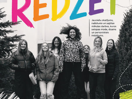 Jauniešu skatījums mākslā – izstāde “REDZĒT”
