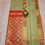 Thumbnail: Soft Silk Festive Green Saree with Contrasting Border