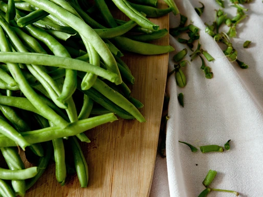 Ragoût haricots verts et courge