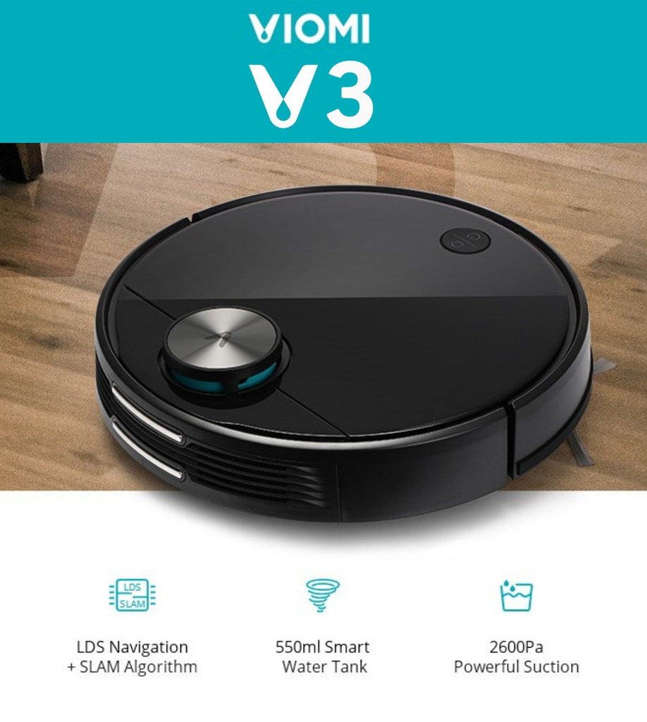 Viomi V3 Robot Vacuum Cleaner | Alfa Techx