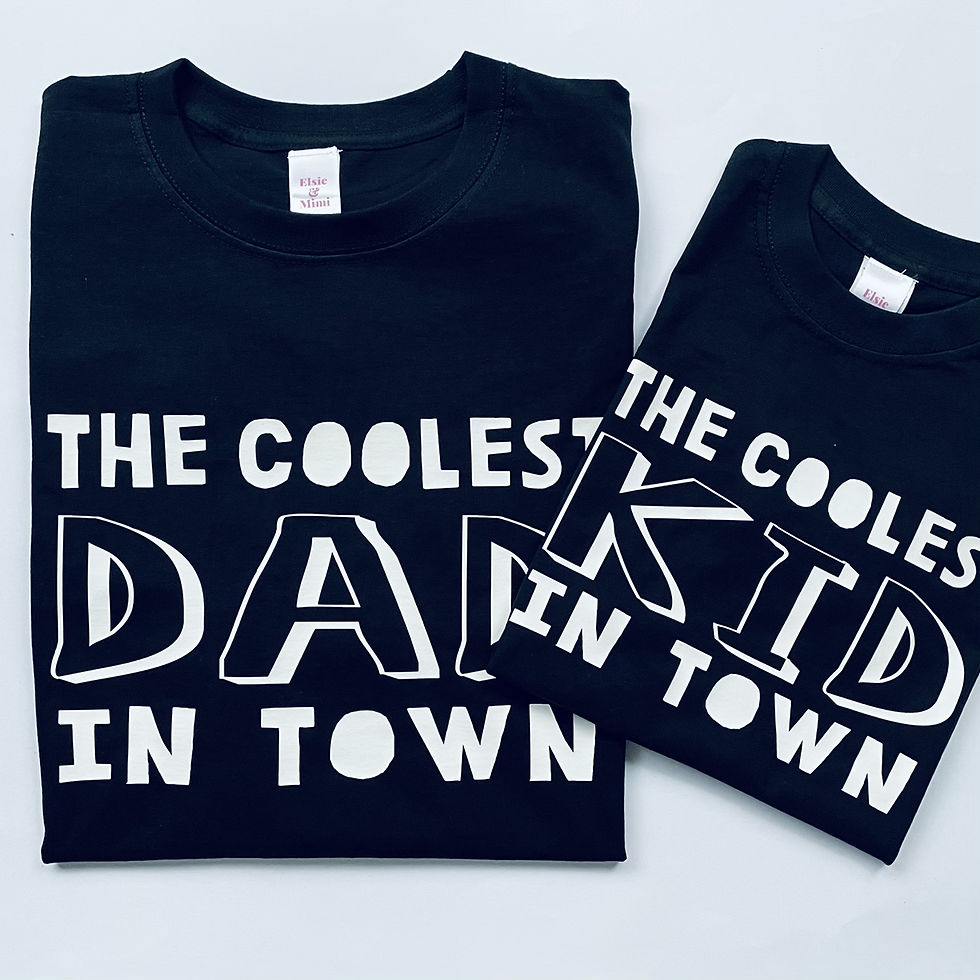 Thumbnail: Coolest Dad / Kid In Town T-Shirt