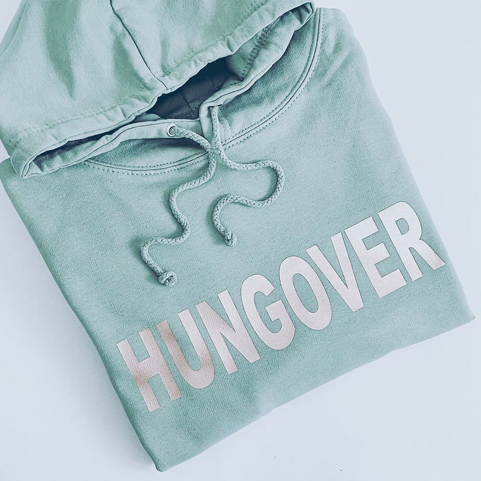 ‘HUNGOVER' Slogan Hoodie