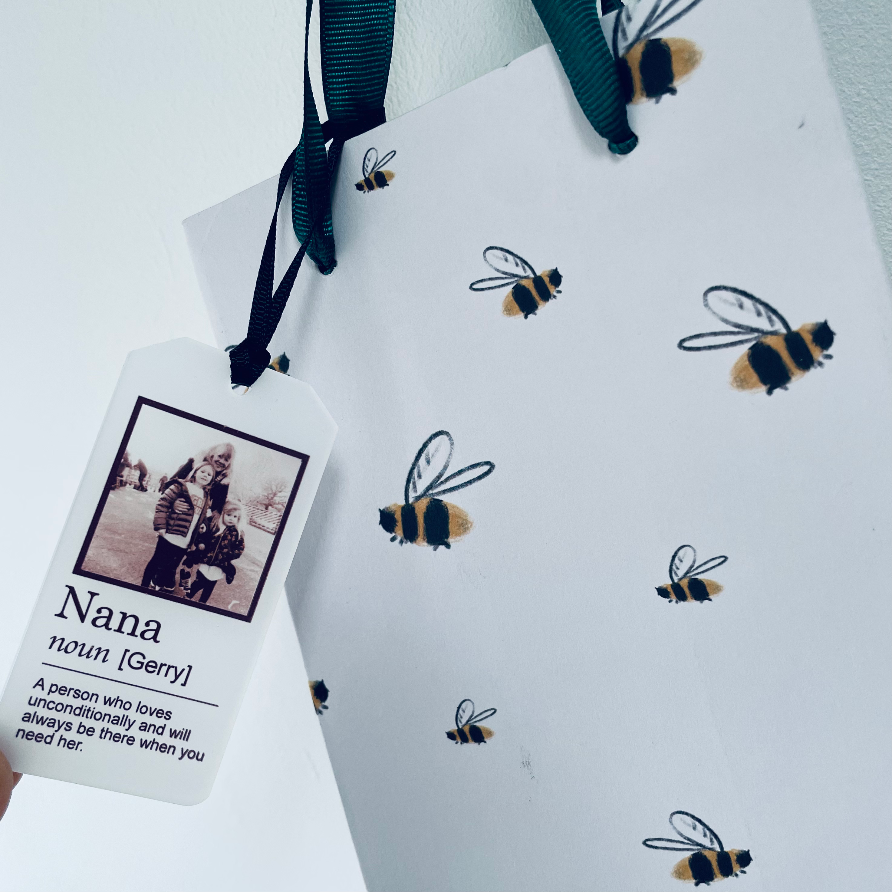 Personalised Photo Dictionary Inspired Tag