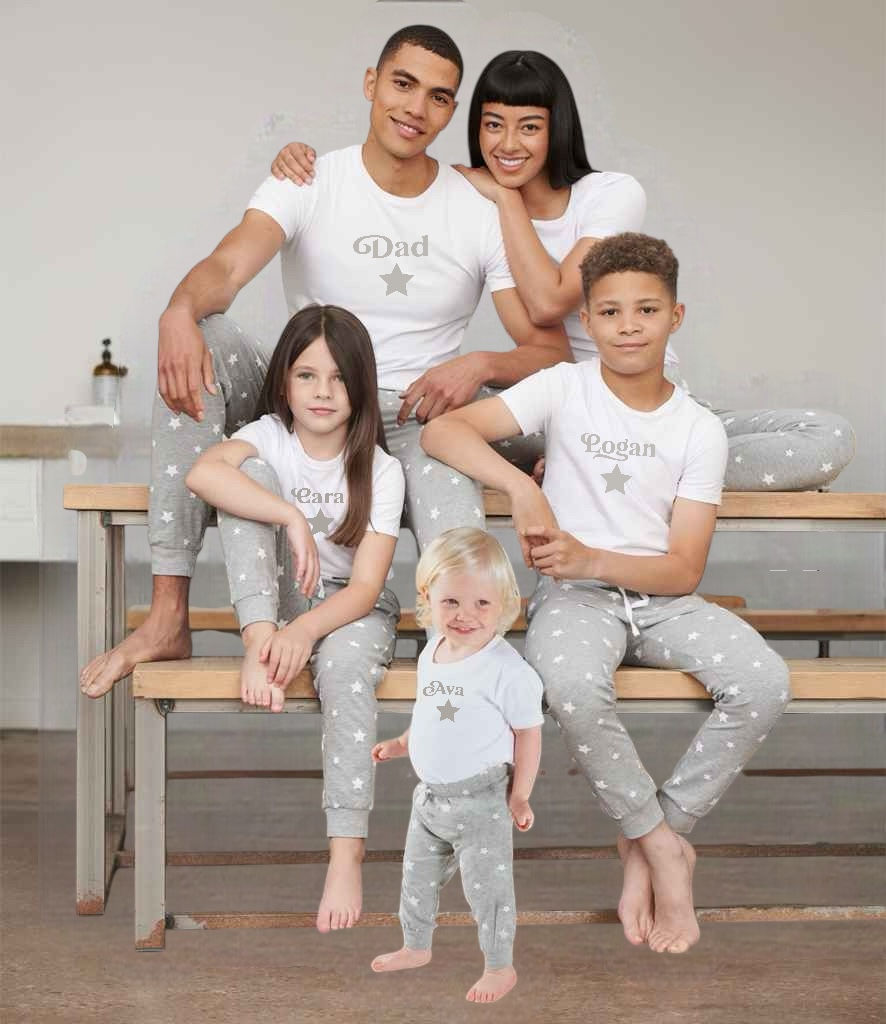 Family matching pyjamas pjs