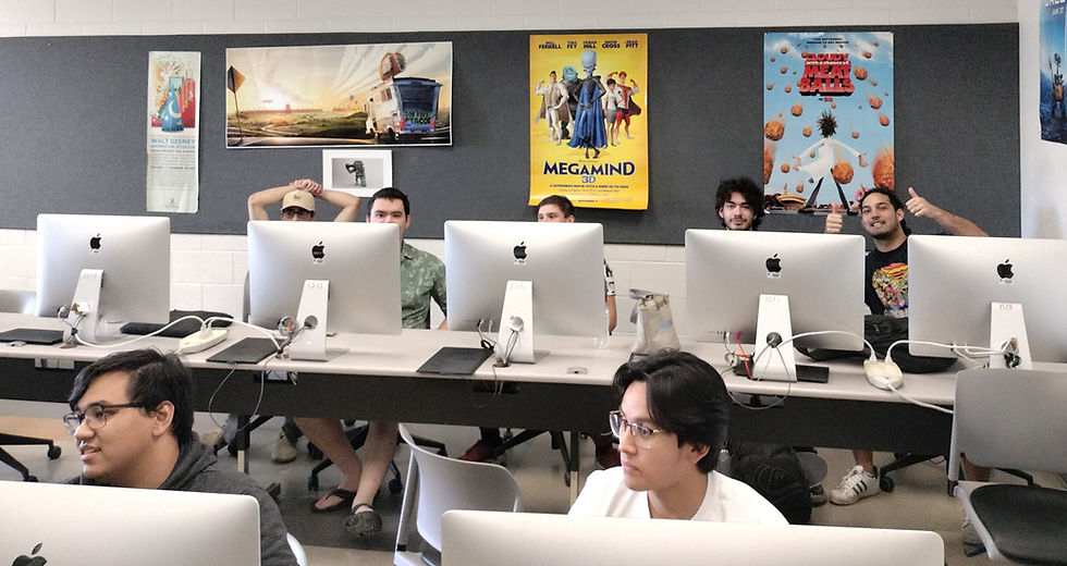 Game Jam participants, attending the presentation on the prizes and details. (Jesse Illanes)