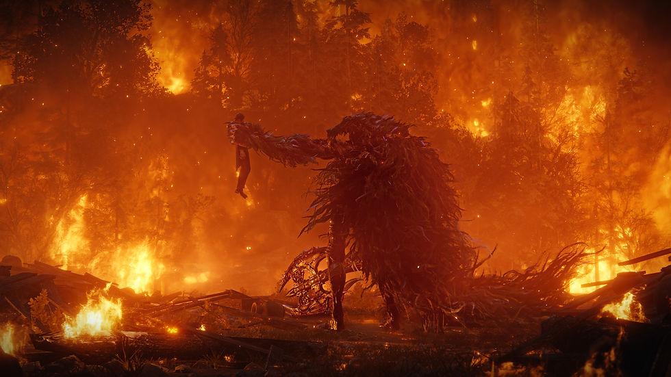An ominous character interaction, featured in “The Duskbloods” reveal trailer. Courtesy of Nintendo. (Nintendo)