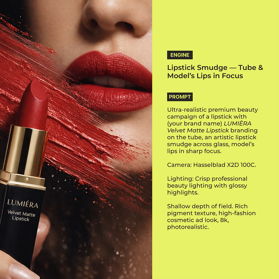 Thumbnail: 100+ Editorial AI Prompts for Luxury Brands