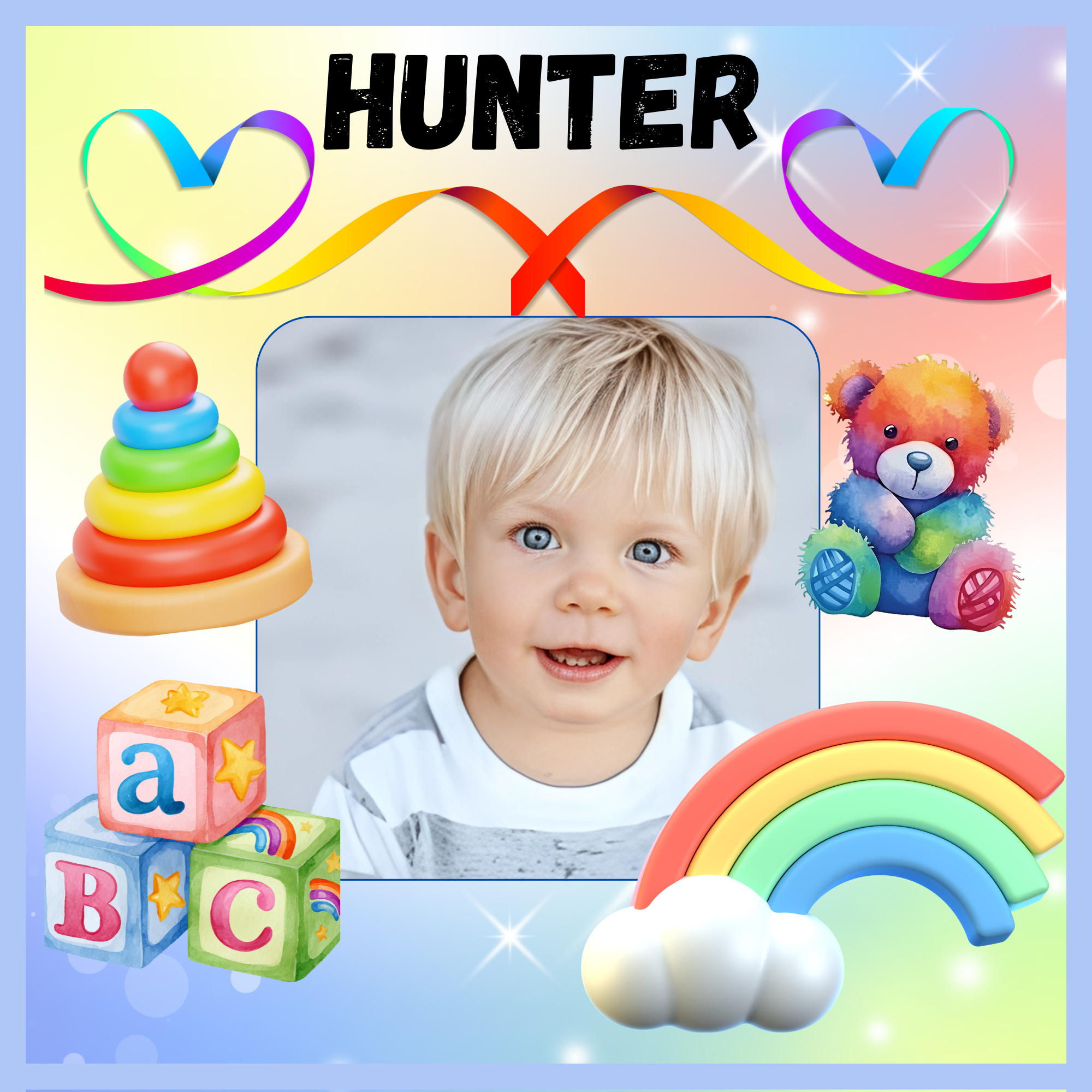 Personalised Rainbow Toy Life Story Book - The 1st Chapter