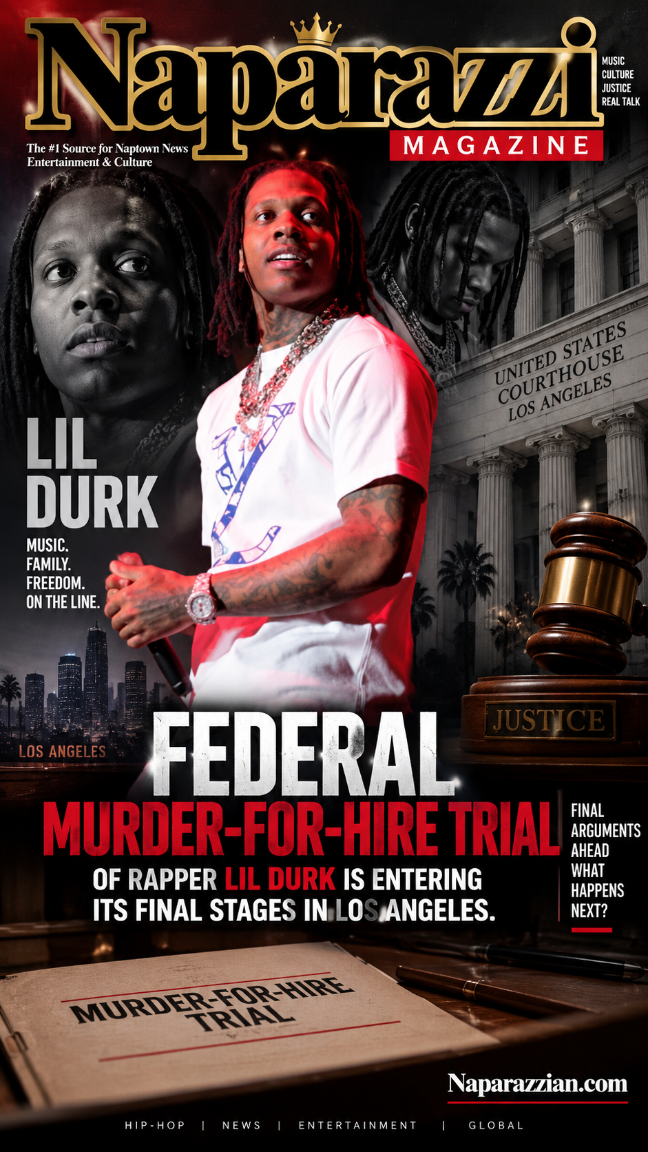 Lil Durks Federal Murder for Hire Trial Enters Final Stage in Los Angeles