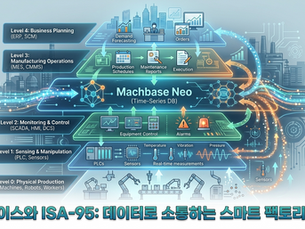 ISA-95 시대의 스마트 팩토리, Machbase Neo가 연결하는 데이터의 흐름