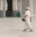 Walking to masjid