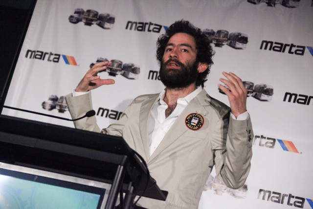 At the State of MARTA Breakfast, January 2016. (Photo credit Adam Shumaker.)