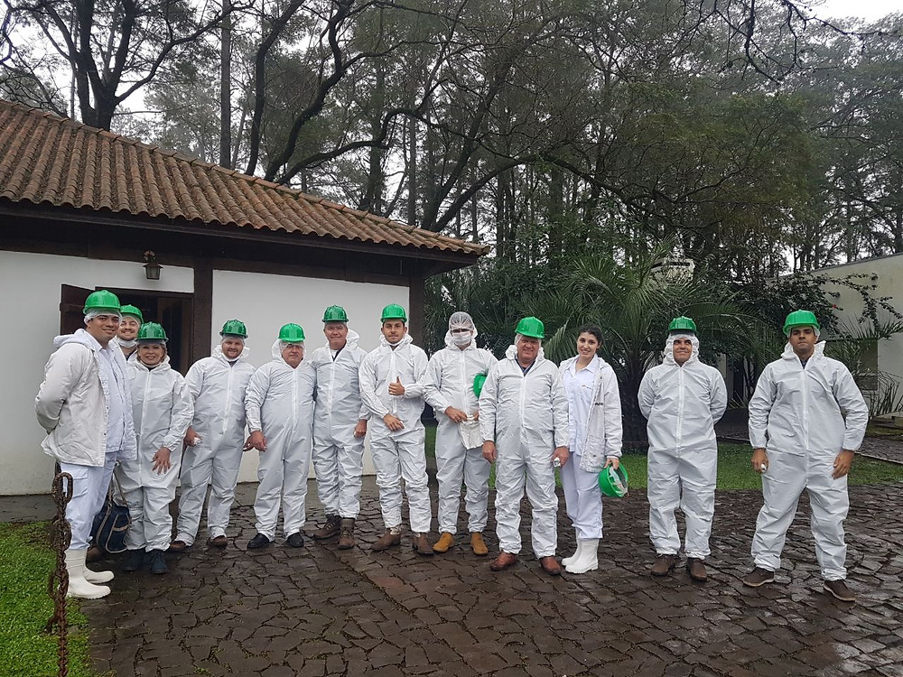 Visita ao Frigorífico Silva em Santa Maria