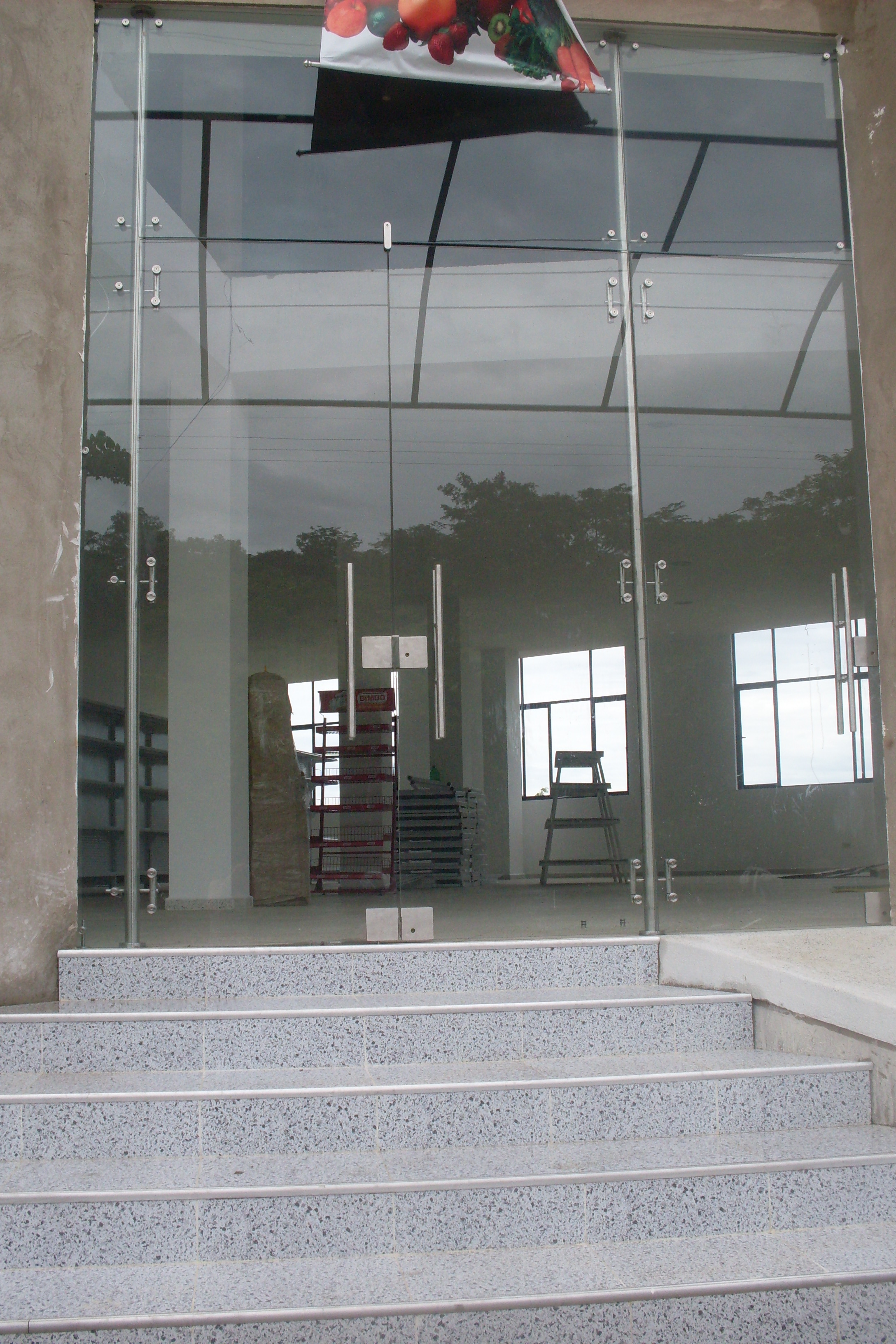 Puertas vidrio