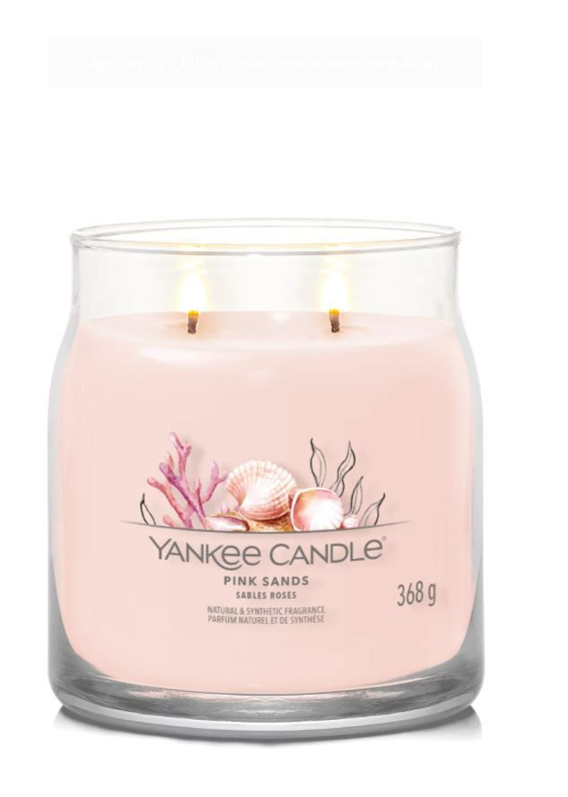 Miniature : Bougie Yankee Candle odeur aux Sables roses