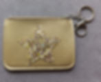 Porte-Clef étui Etoile Dor