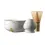 Miniature : Ensemble de matcha : Bol à matcha "Chawan" Cuillère à matcha "Chakashu" Fouet à matcha en bambou "Chasen" Support pour fouet
