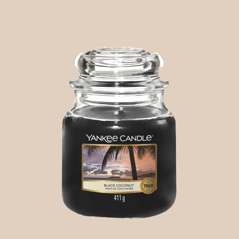 Yankee Candle -Noix de Coco Noire- M
