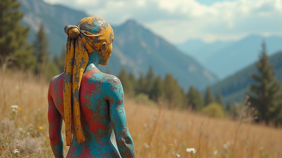 Explora las creaciones artísticas en plástico de renombre mundial