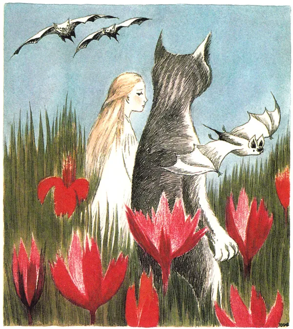Tove Jansson alice in the wonderland moomin