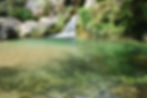 Natural waterfall