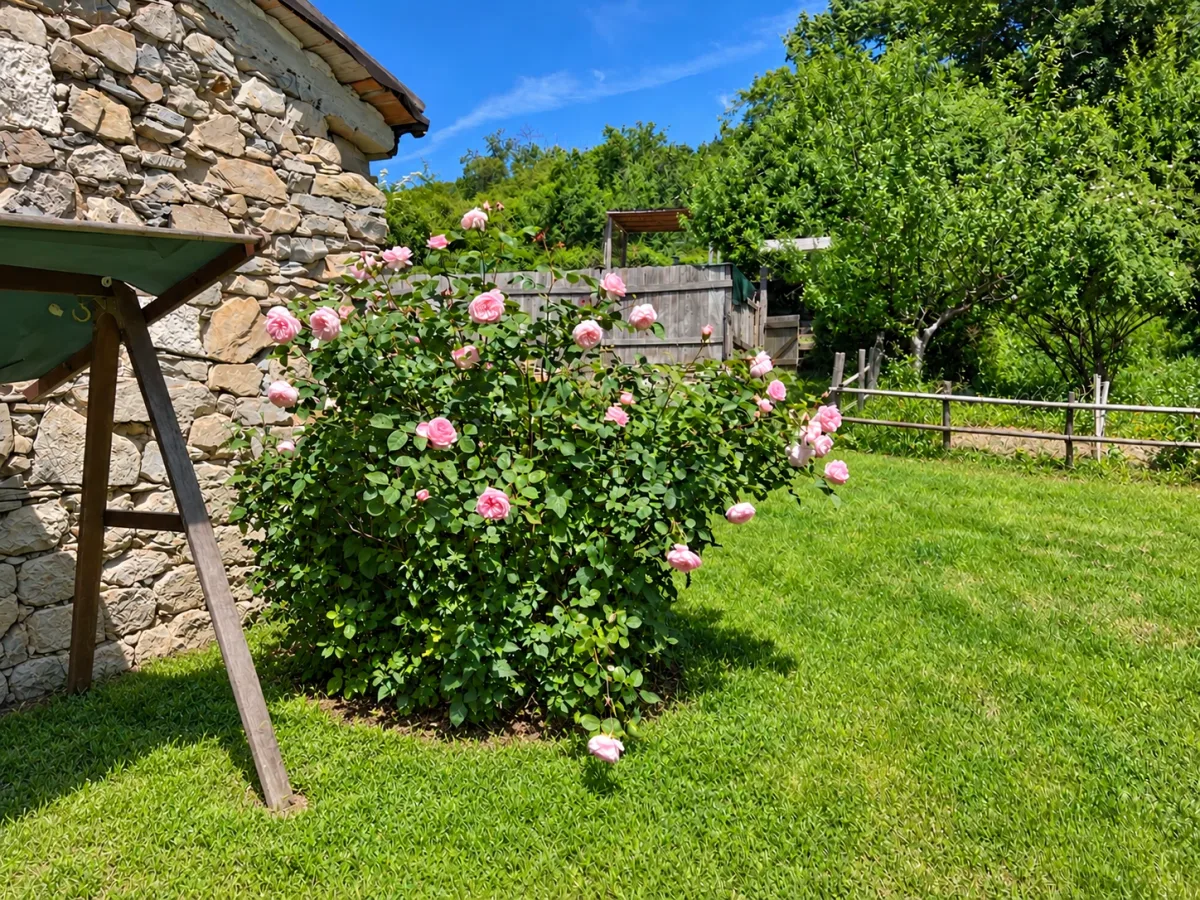 Roses in the garden