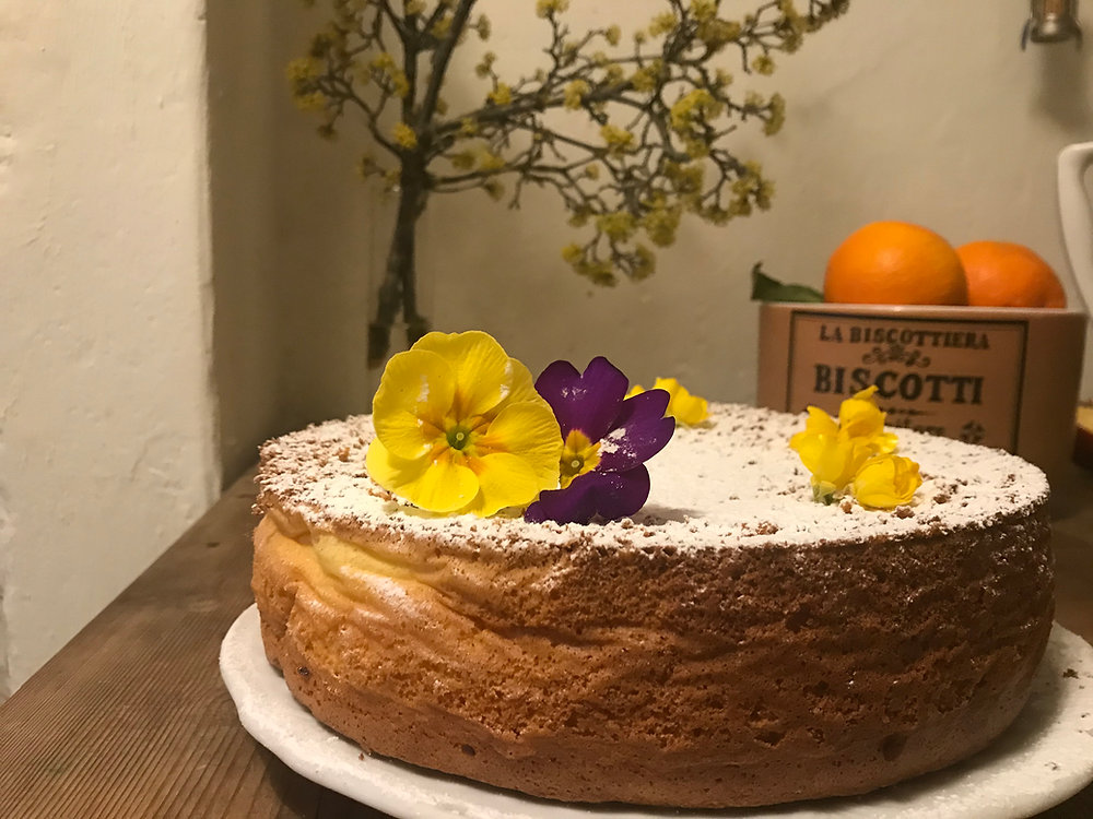 Chiffon Cake - Torta sofficissima ! Non ne rimarra una briciola! Super Soft