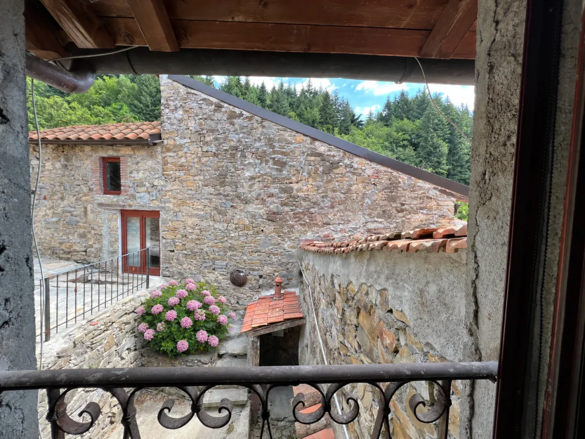 View over the hamlet
