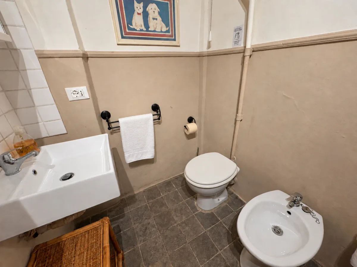 Private bathroom — basin