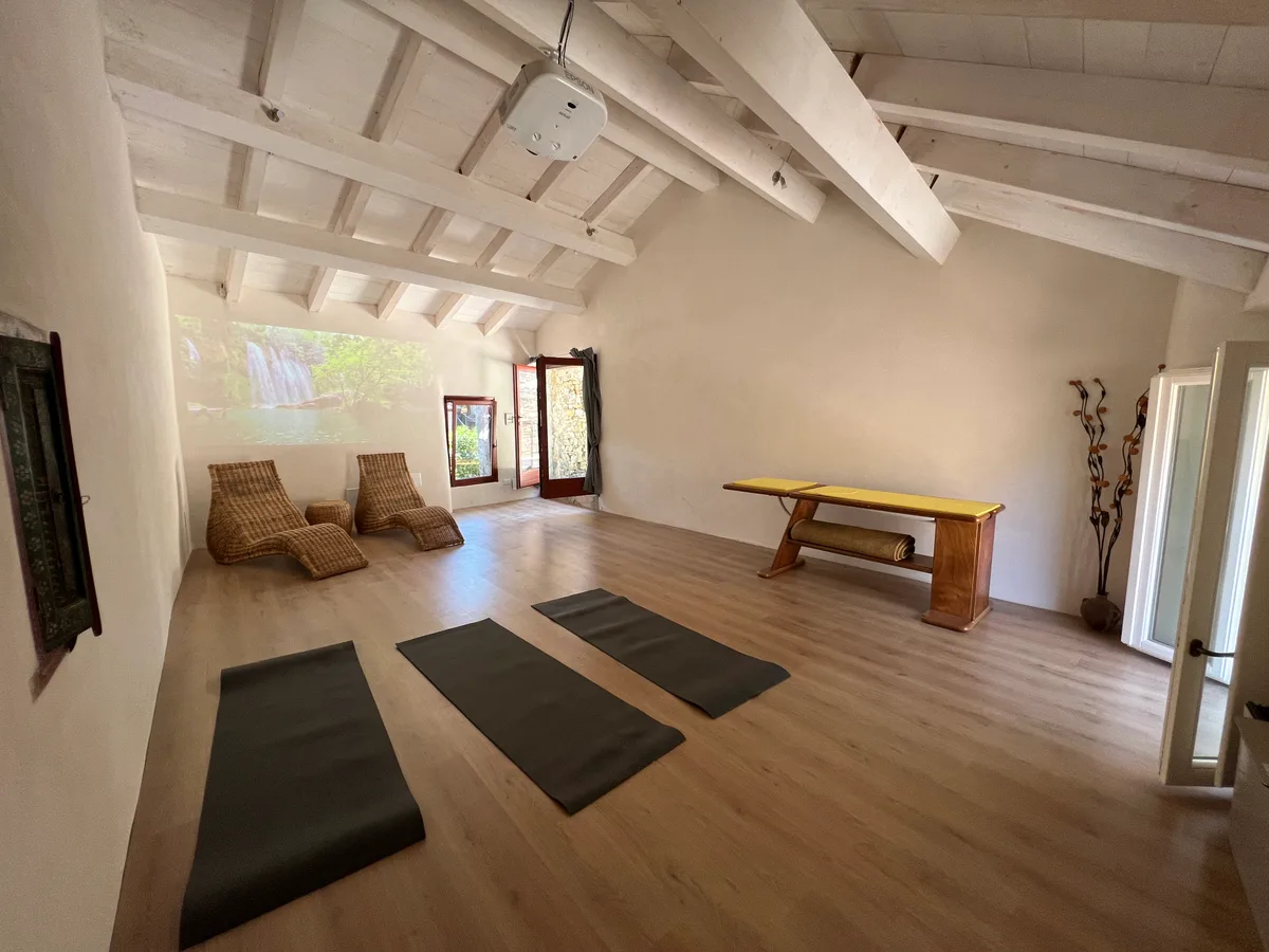 Yoga room — by reservation