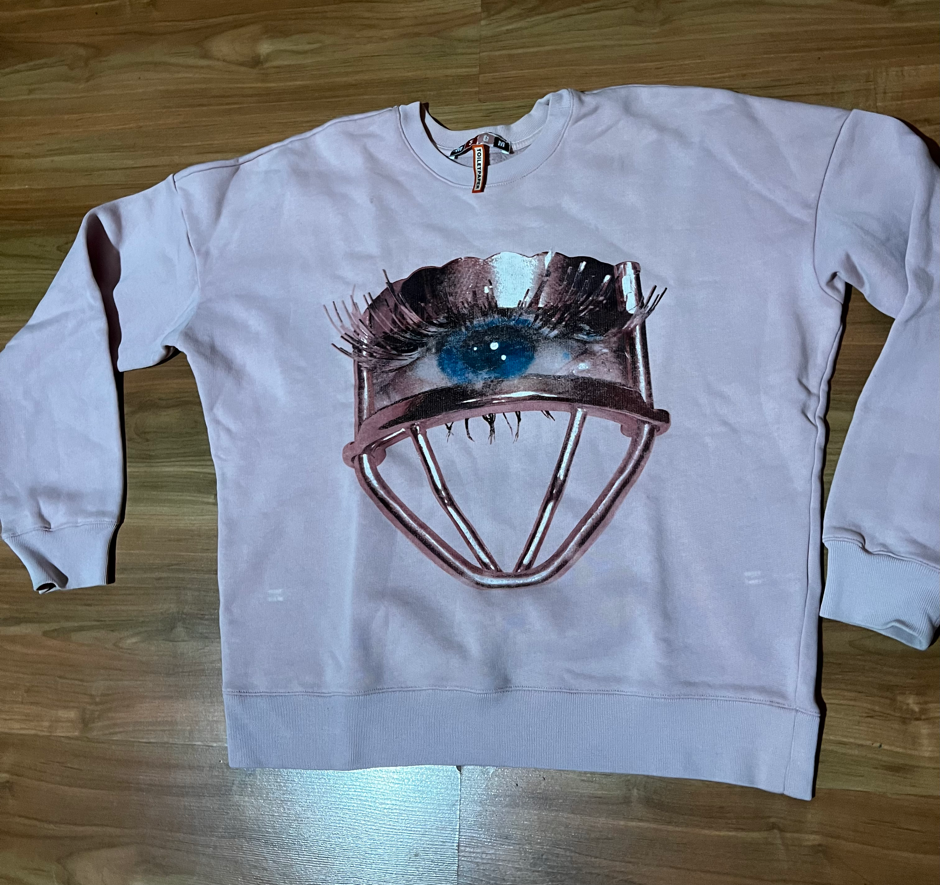 Felpa Toiletpaper MSGM tg M da collezione 