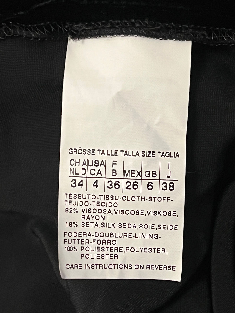 Miniatura: Max Mara Parka nero velluto