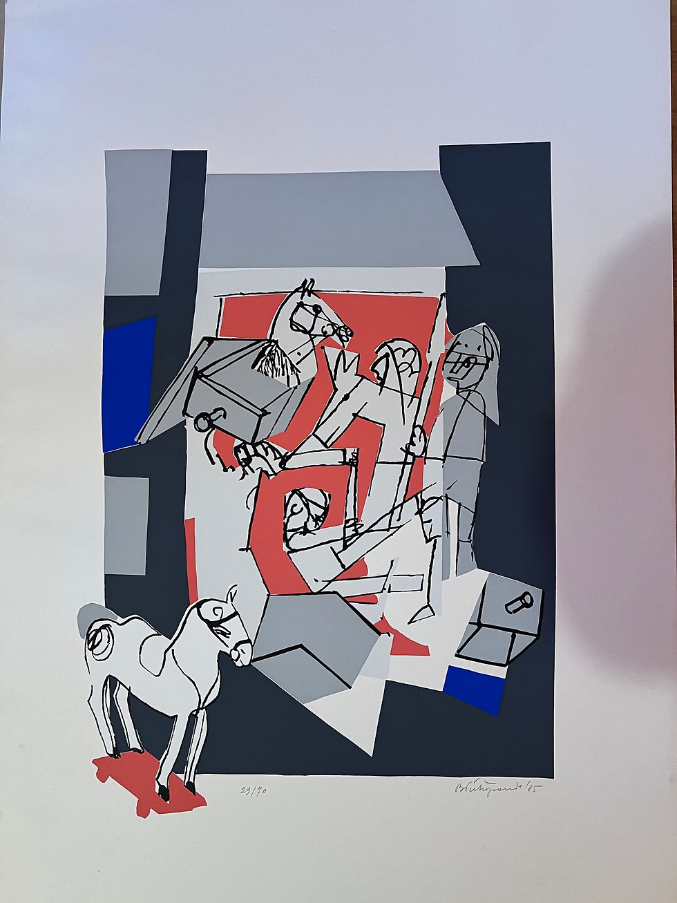 Miniatura: Litografia Benedetto Pietrogrande ( 1928-2019)