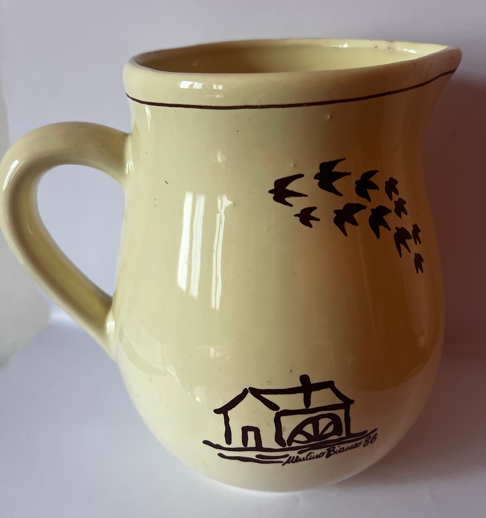 Miniatura: Brocca caraffa Mulino Bianco 1986 serie “il coccio”