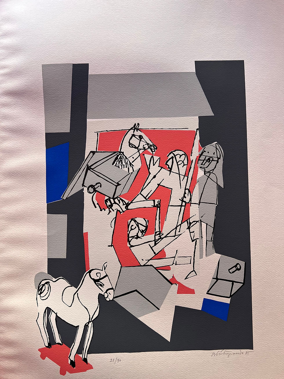 Miniatura: Litografia Benedetto Pietrogrande ( 1928-2019)