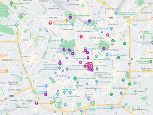 Milano Gezi Haritası