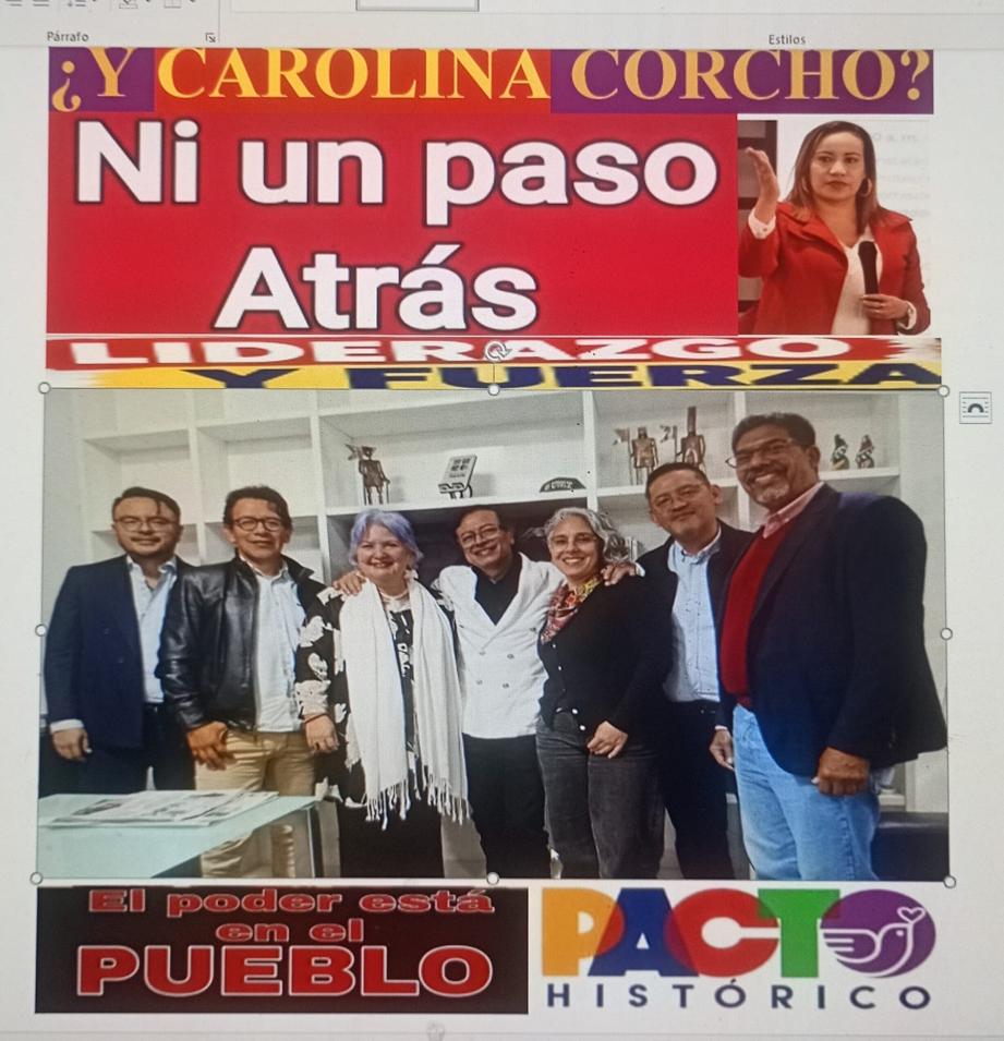 CAROLINA CORCHO: FENOMENOLOGÍA POLÍTICA