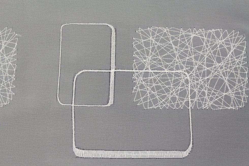 Miniaturbild: Hochwertige Fertiggardine mit Stickerei nach Maß NAGO