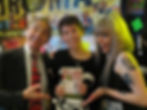 With Lloyd Kaufman (Troma)