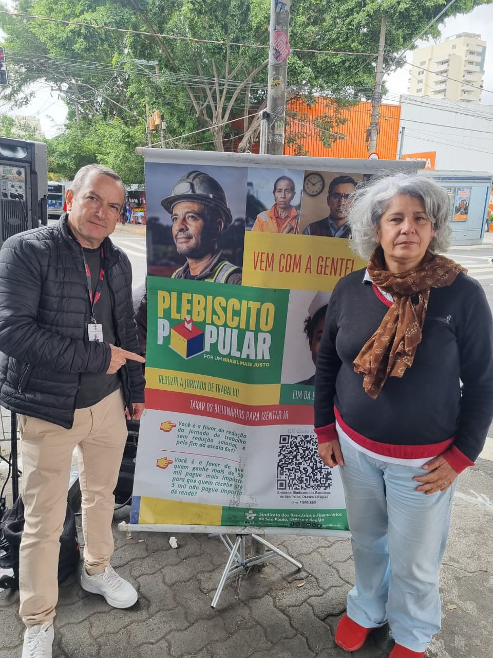 Mutirão de Coleta de Votos do Plebiscito Popular segue até 12 de outubro e propõe mudanças como isenção do imposto de renda para quem ganha até R$ 5 mil