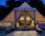Tent by night