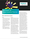Simcenter 3D Space Systems Thermal Brochure