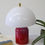 Thumbnail: Small Red Opal Lamp with Shade