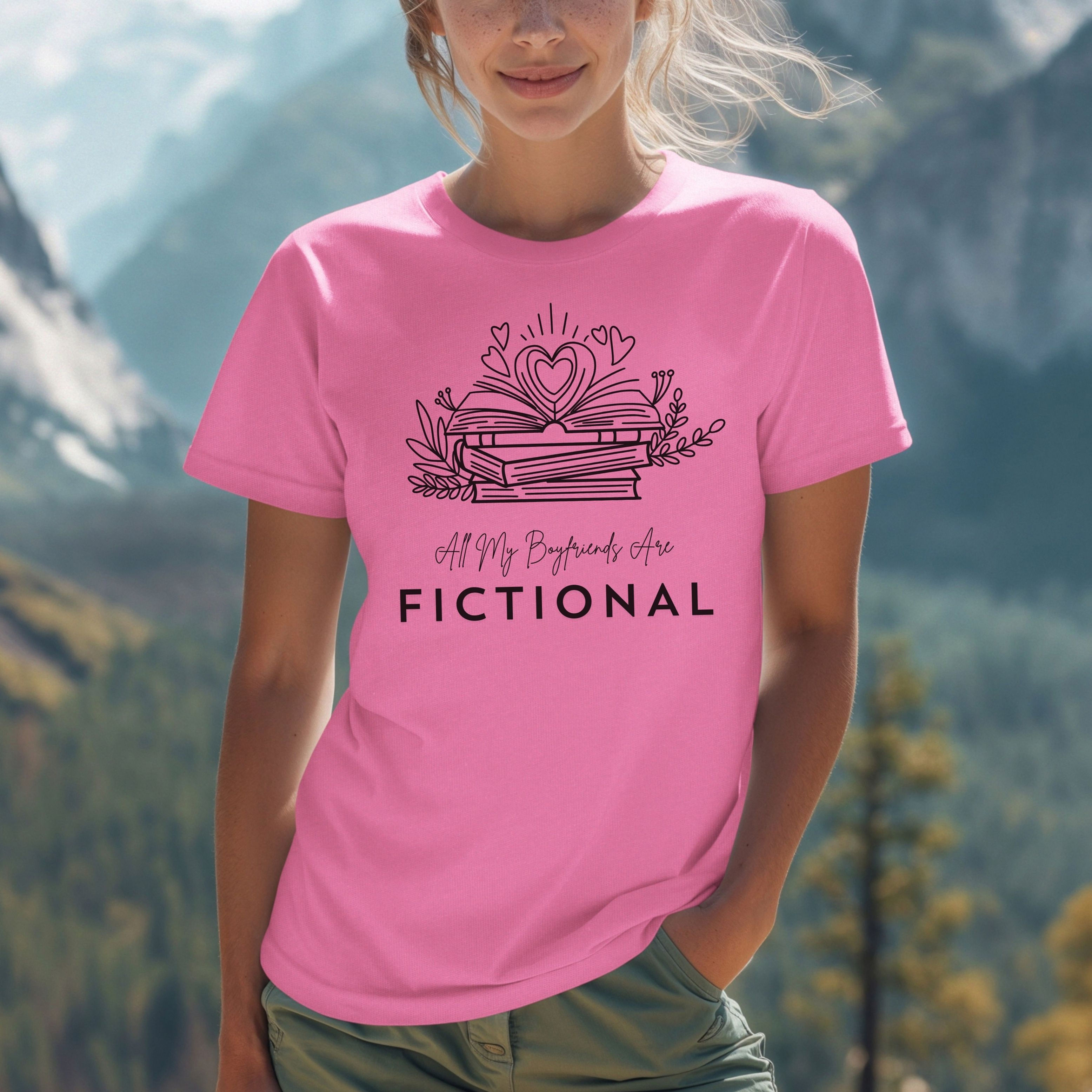 All My Boyfriends Are Fictional | Book Lovers Unisex Tee