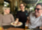 Rita's staff and Bottomless Brunch guests